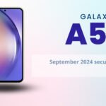 Galaxy A54 September 2024 security update